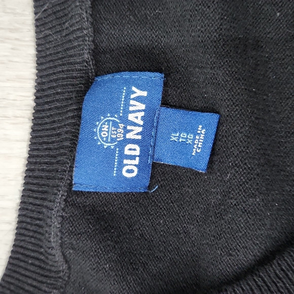 Men's Old Navy v Neck Sweater XL Black - Picture 2 of 4